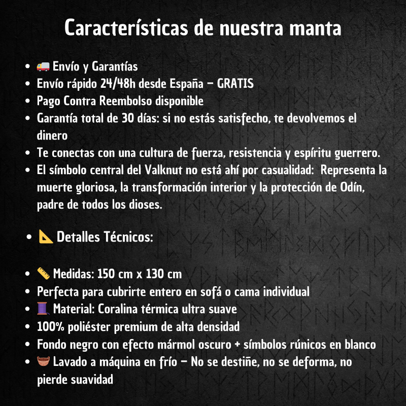 🛡️ Manta Rúnica™ – Valhalla